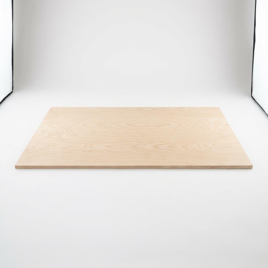 Clean plywood surface details with clear grains